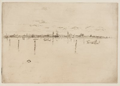 Het Kleine Venetië door James Abbott McNeill Whistler