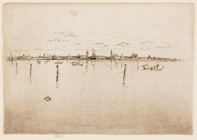 Het kleine Venetië door James Abbott McNeill Whistler