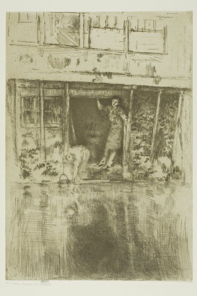 De Pierrot door James Abbott McNeill Whistler