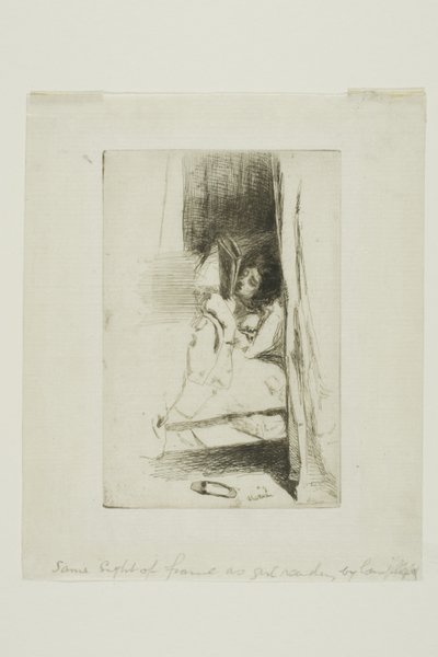 De Pantoffel door James Abbott McNeill Whistler