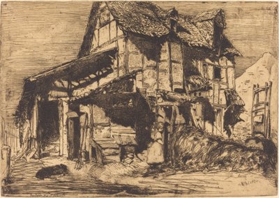 Het Onveilige Huurhuis door James Abbott McNeill Whistler