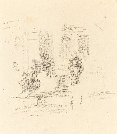 Proefschets: Een Interieur door James Abbott McNeill Whistler