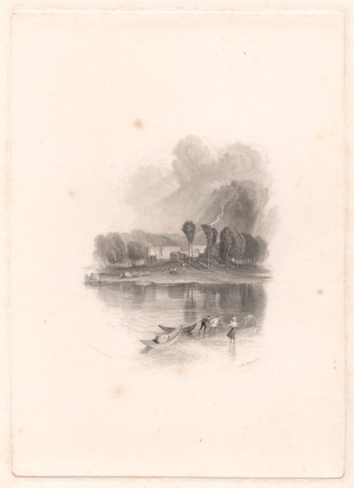 Kasteel Lochmaben door James T. Willmore