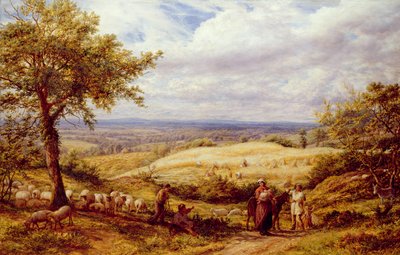 De Landlopers, c.1872 door James Thomas Linnell