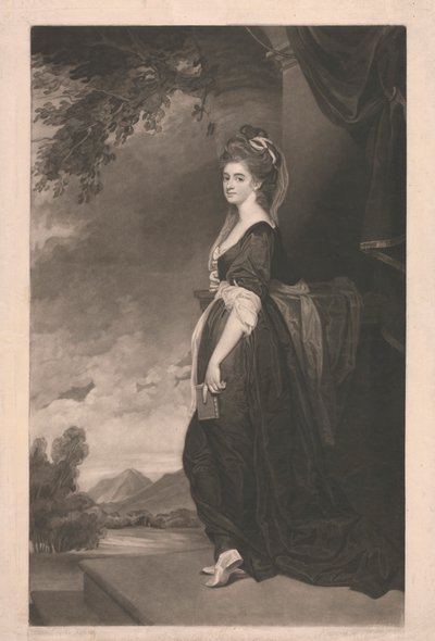 Lady Isabella Hamilton door James Walker