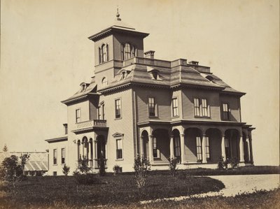 Victoriaans Huis, ca. 1860 door James Wallace Black