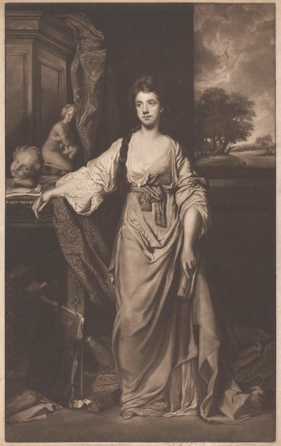 Lady Ann Hussey (née Delaval) Stanhope door James Watson