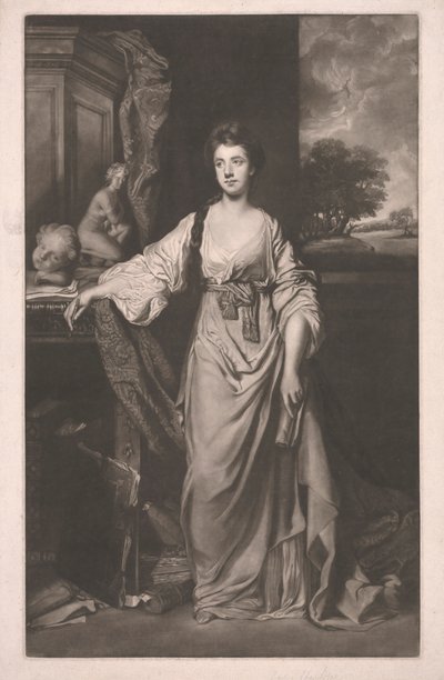 Lady Stanhope door James Watson