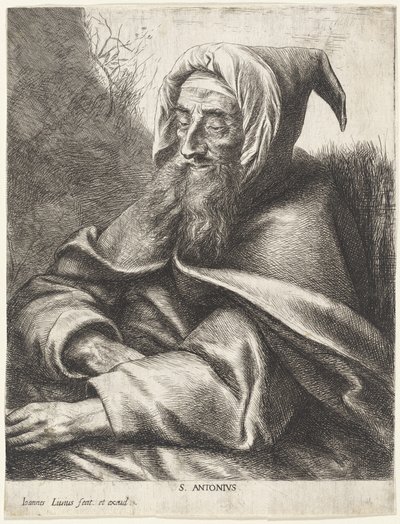 Sint Antonius door Jan Lievens