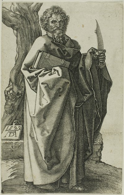 Sint Bartholomeus door Jan Wierix