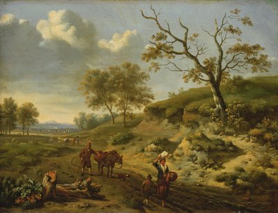 Landschap, 1659 door Jan Wiynants