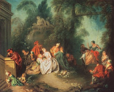 Onbekend schilderij door Jean Baptiste Joseph Pater