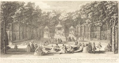 De Baden van Apollo door Jean Baptiste Rigaud