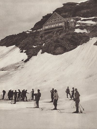 Zwitserland: De Jungfraujoch door Jean Gaberell