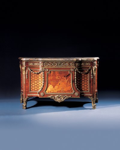 Koninklijke Louis XVI commode door Jean Henri Riesener