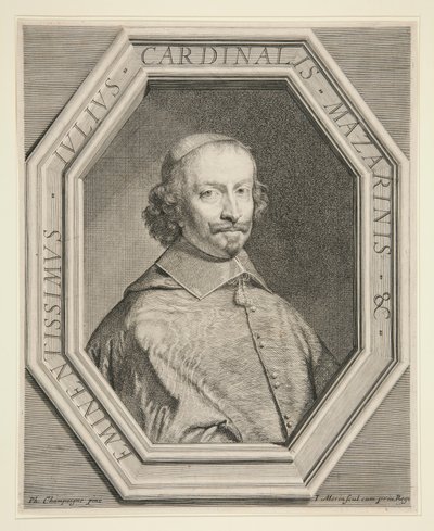 Le Cardinal Mazarin door Jean Morin