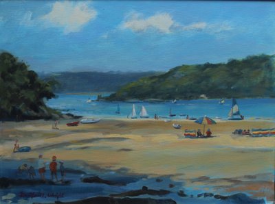 Millbay, Salcombe, 2016 door Jennifer Wright