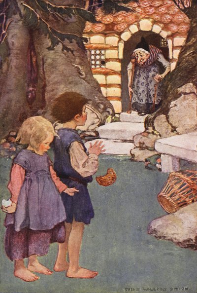 Hans en Grietje door Jessie Willcox Smith