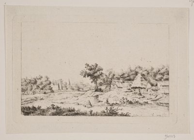 Landschap door Johan Bülow