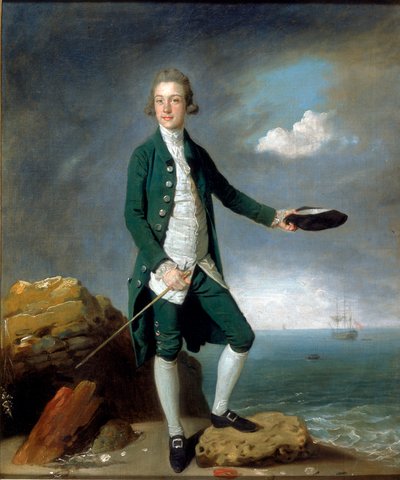 Sir Francis Holvering door Johan Joseph Zoffany