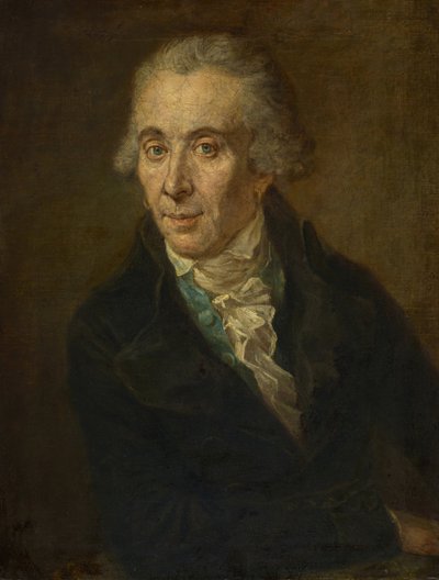 Mannelijk portret door Johann Georg von Edlinger