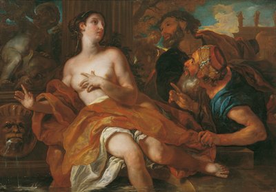 Susanna en de Ouderen door Johann Michael Rottmayr