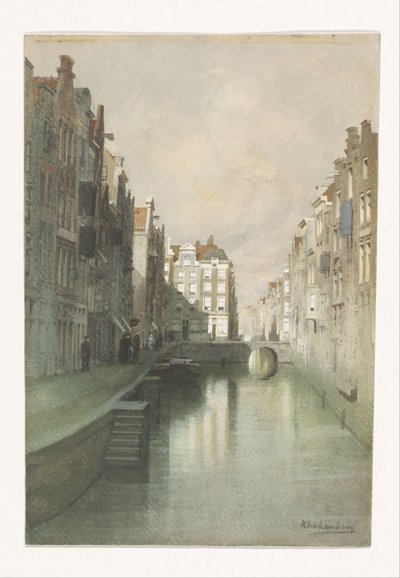 Rotterdam door Johannes Christiaan Karel Klinkenberg (signed by artist)