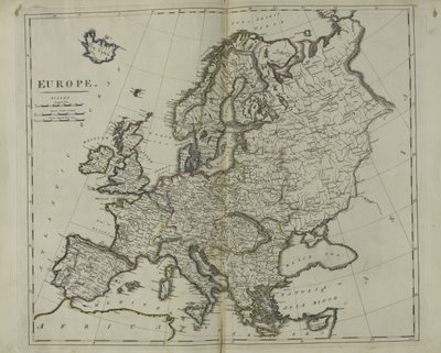 Europa, 1814 door John Bower