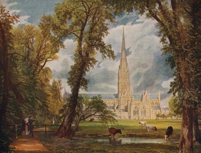 Salisbury Kathedraal, 1823, c1915 door John Constable