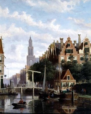 Nederlandse Gracht door John Frederick Hulk