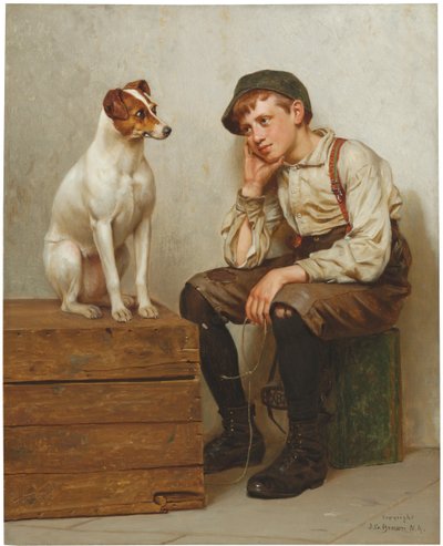 Wederzijdse bewondering, 1898 door John George Brown