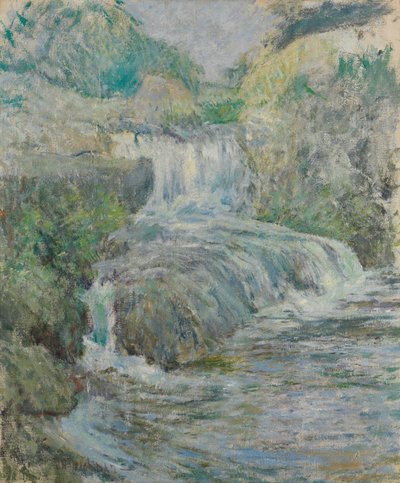 Waterval door John Henry Twachtman