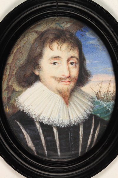 George Villiers door John Hoskins