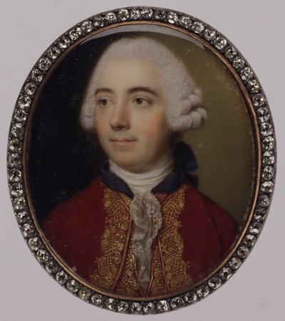 Sir William Hood, ca. 1766 door John I Smart