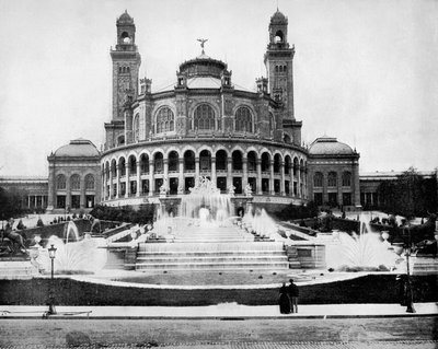 Het Trocadero, Parijs, 1893 door John L. Stoddard