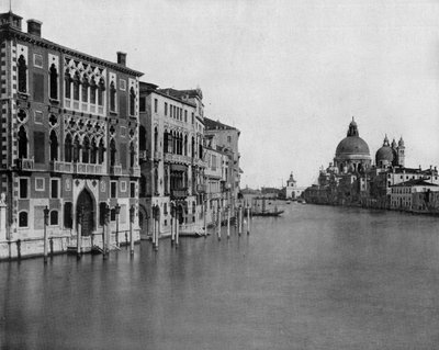 Groot Kanaal in Venetië door John Lawson Stoddard