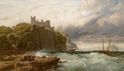 Culzean Castle, Ayrshire, 1877 door John Mogford