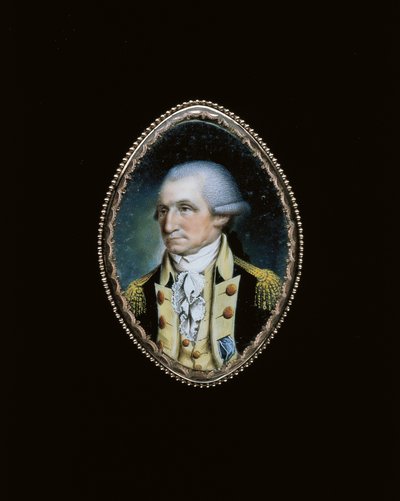 Portret van George Washington, 1789 door John Ramage