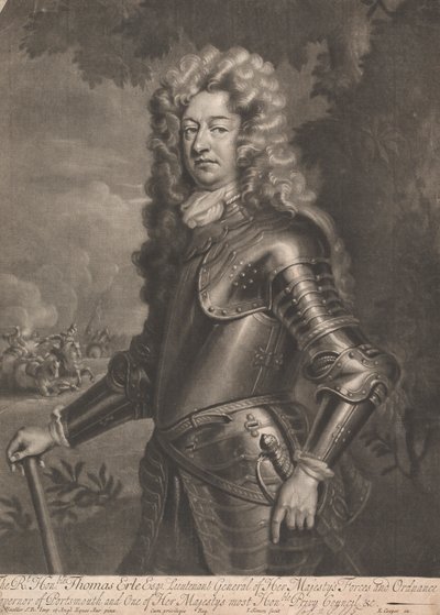 Sir Thomas Erle Esqr. door John Simon