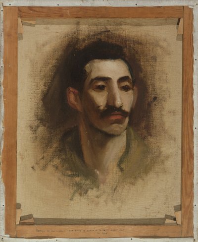 Hoofd van een man, 1905 door John Singer Sargent