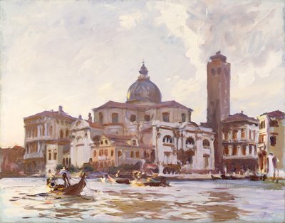 Palazzo Labia en St. Geremia, Venetië door John Singer Sargent