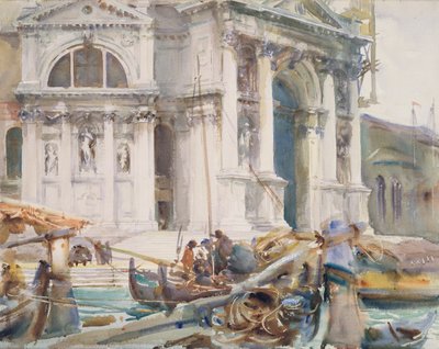 Santa Maria della Salute, 1904 door John Singer Sargent