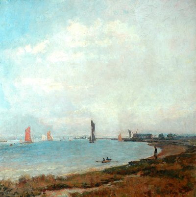 Poole Harbour door John William Buxton Knight