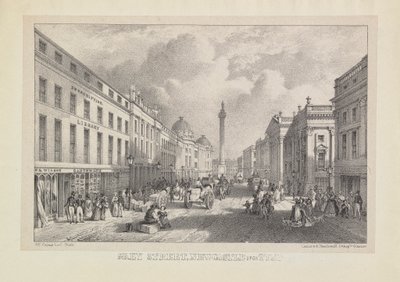 Grey Street, Newcastle door John Wilson Carmichael