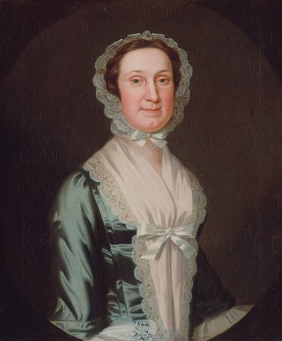 Mevrouw Joseph Reade, ca. 1749-52 door John Wollaston