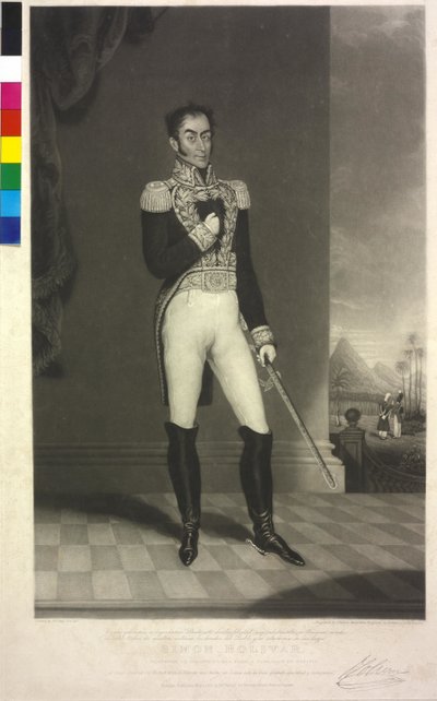 Simon Bolivar door José Gil de Castro