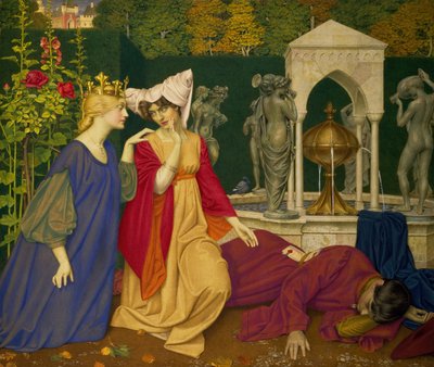 De brief veranderen, 1908 door Joseph Edward Southall