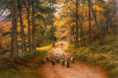 Op weg naar huis door Joseph Farquharson