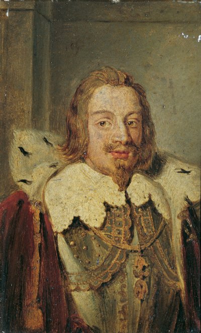 Vorstenportret uit de XVII eeuw (kopie) door Joseph Hasslwander