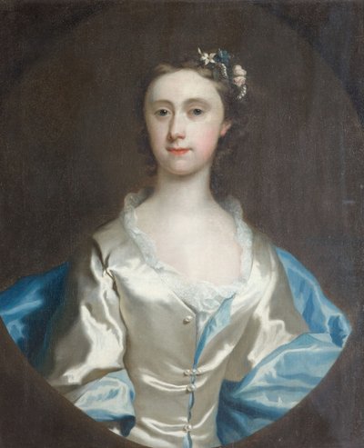 Portret van een Vrouw, 1745 door Joseph Highmore